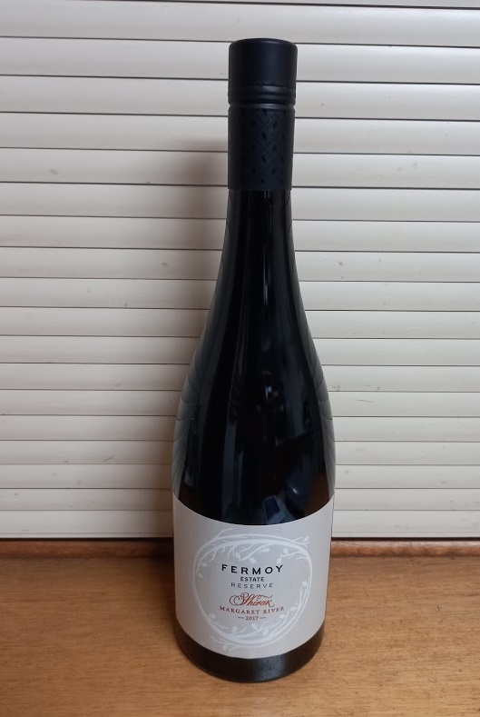 2017 Reserve shiraz
